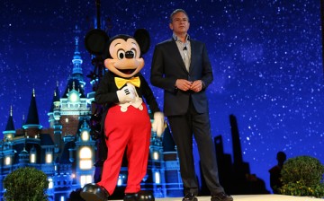 Walt Disney Chairman and CEO Robert Iger attends the unveilling ceremony of the Shanghai Disney Resort at Shanghai Expo Center on July 15, 2015.