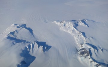 A new NASA study says that Antarctica is overall accumulating ice. Still, areas of the continent, like the Antarctic Peninsula photographed above, have increased their mass loss in the last decades