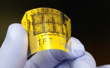 Developed by UW electrical engineers, this unique phototransistor is flexible, yet faster and more responsive than any similar phototransistor in the world.