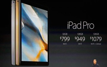 Apple announced that the iPad Pro will hit online stores on Nov. 11.