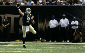 New Orleans Saints quarterback Drew Brees.