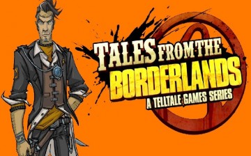 A promotional poster for Tales from the Borderlands video game.