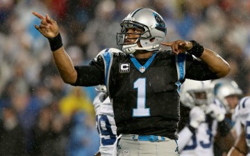 Carolina Panthers quarterback Cam Newton.