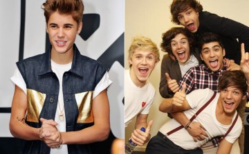 Justin Bieber and One Direction