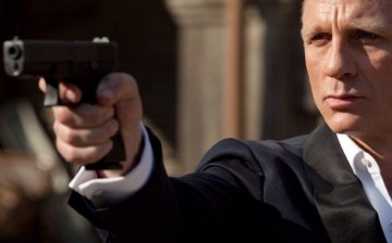 Daniel Craig reprises his role of James Bond in the latest Bond film 
