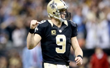 New Orleans Saints quarterback Drew Brees.