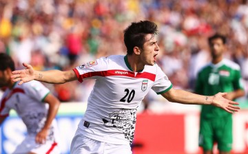 Iran forward Sardar Azmoun.