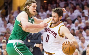 Kelly Olynyk and Kevin Love