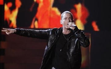 Eminem performs ''Love The Way You Lie'' at the 53rd annual Grammy Awards in Los Angeles, California, February 13, 2011.
