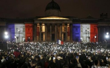 London Vigil for Paris Attacks