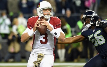 Arizona Cardinals quarterback Carson Palmer (#3).