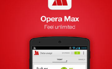 Opera Max will now support online music streaming services.