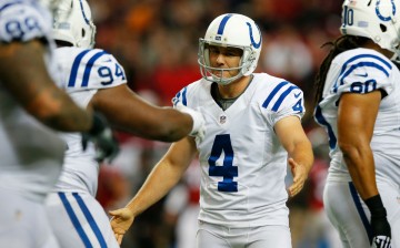 Indianapolis Colts kicker Adam Vinatieri scored the winning field goal against the Atlanta Falcons.