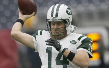 New York Jets quarterback Ryan Fitzpatrick.