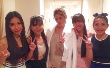 4th Impact girls pose with 