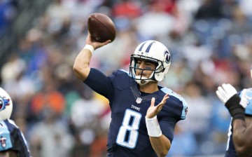 Tennessee Titans quarterback Marcus Mariota.