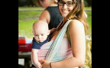 Ashley Kaidel and Baby