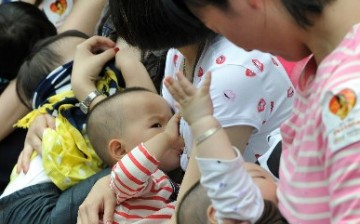 Breastfeeding in public is still considered taboo in some parts of Chinese society.