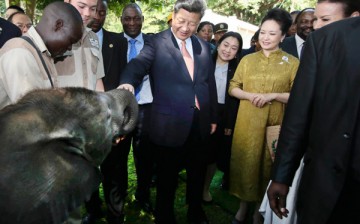 To demonstrate China's dedication, Xi and First Lady Peng Liyuan toured a local wildlife sanctuary called Wild Is Life before officially wrapping up the state visit.