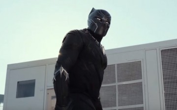 Chadwick Boseman is Black Panther in  Joe Russo and Anthony Russo’s “Captain America: Civil War.”