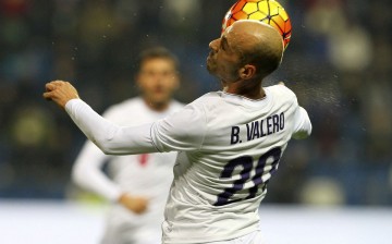 Fiorentina midfielder Borja Valero.