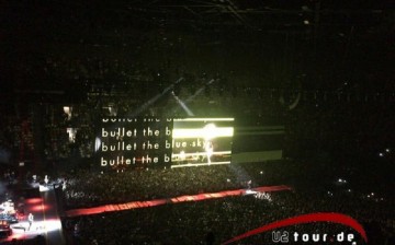 U2 Paris Concert Dec. 6, 2015