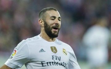 Real Madrid striker Karim Benzema.