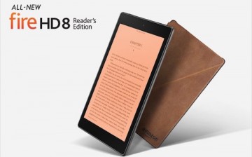 Amazon Reader's Edition Tablet has Blue Shade feature, a display optimization program that limits exposure to blue light at night.
