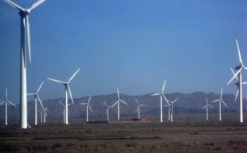 Wind farms have been part of China's efforts to invest in new energy.