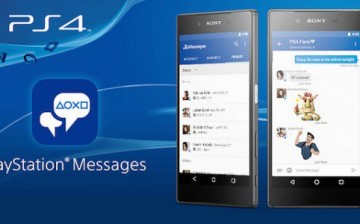 PlayStation Messages App visually looks like and acts similar to Facebook Messenger.