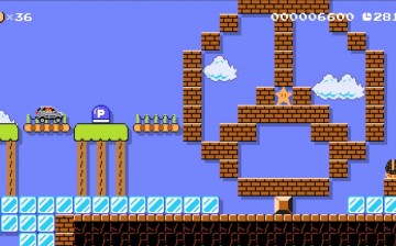 Super Mario Maker's Mercedes-Benz SUV Costume 