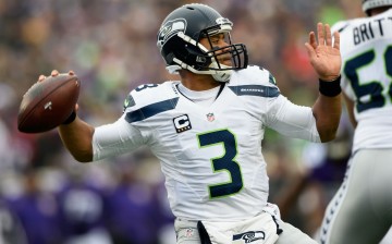 Seattle Seahawks quarterback Russell Wilson.