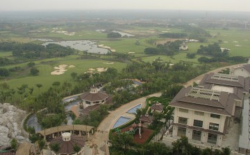 The Hyundai China Ladies Open was held at the Mission Hills Haikou Blackstone golf course on Monday, Dec. 7.