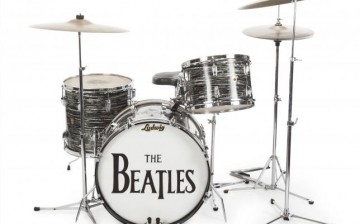 The Beatles' Ringo Starr drum kit and the Ludwig Oyster Black Pearl drum kit was sold in an auction worth $2.11 million.