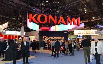 : A general view of the Konami booth at the 14th Annual Global Gaming Expo at the Sands Expo and Convention Center on September 30, 2014 in Las Vegas, Nevada. 