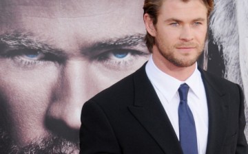 Chris Hemsworth arrives at the Los Angeles Premiere of 'Thor' at the El Capitan Theater on May 2, 2011 in Hollywood, California.