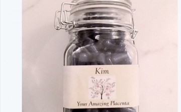 Kim Kardashian Placenta Pills