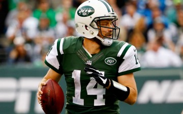 New York Jets quarterback Ryan Fitzpatrick.