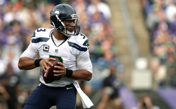 Seattle Seahawks quarterback Russell Wilson.