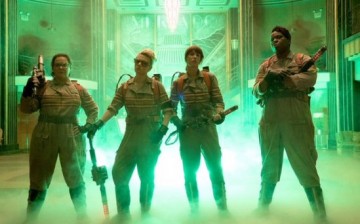 Kristen Wiig, Melissa McCarthy, Leslie Jones, and Kate McKinnon are the new Ghostbusters.