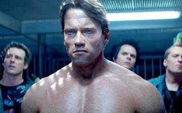 Arnold Schwarzenegger plays the Terminator.