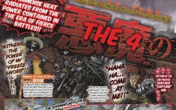 The latest issue of V-Jump features more information on the highly anticipated One Piece fighting game One Piece Burning Blood regarding Monkey D. Luffy’s Gear Fourth.