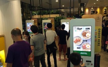 McDonald's Create Your Taste Touchscreens