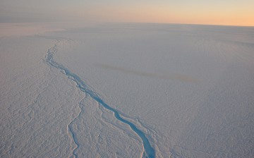 Meltwater rivers on the Greenland ice sheet 