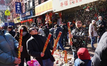 New York's Chinatown Welcomes In The Year Of The Snake