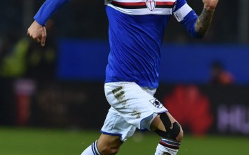 Sampdoria midfielder Roberto Soriano.