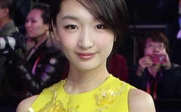 Zhou Dongyu is one of the actresses chained to a bed in the film's promotion.