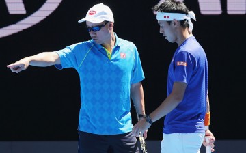 Michael Chang and Kei Nishikori