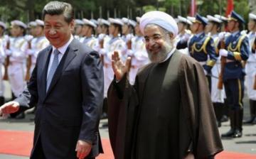 China and Iran signed an agreement on Jan. 23 to expand strategic ties and enhance bilateral trade to $600 billion over the next ten years.