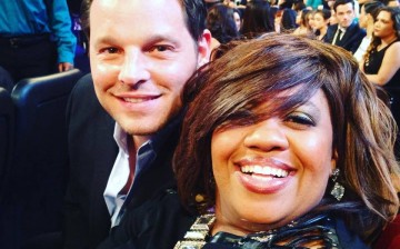 Justin Chamber and Chandra Wilson